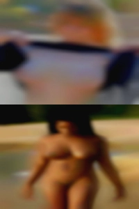 Man massages swingers naked woman.